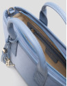Dafne Mini light blue nylon handbag - Woman | Roberto Verino