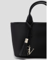Bolso de mano Dafne Mini nailon negra - Mujer | Roberto Verino