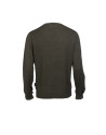 Khaki v neck pullover