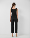Tank top negro y blanco - Mujer - PV2026 | Roberto Verino
