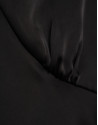 Black strappy slip dress - Woman - SS2026 | Roberto Verino