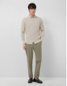 Pantalón separate técnico caqui - Hombre | Roberto Verino