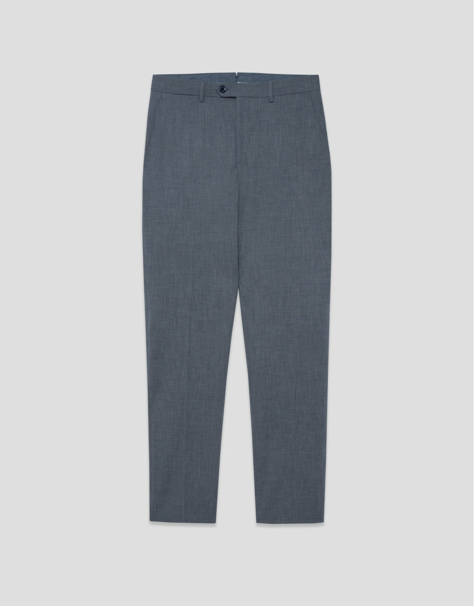 Pantalón separate falso liso azul tinta | Roberto Verino