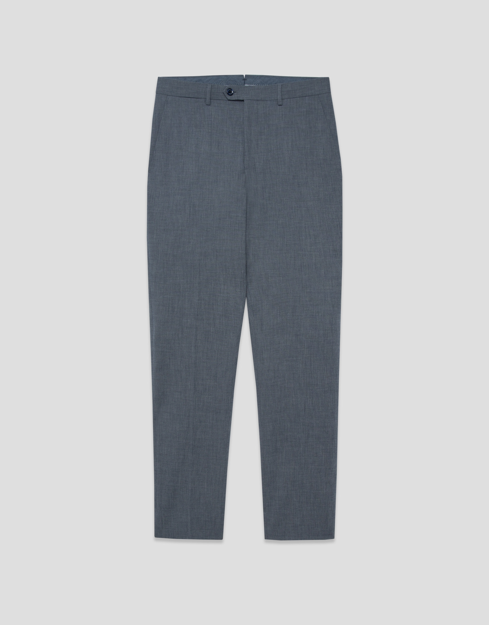 Plain ink blue faux separate trousers - Man | Roberto Verino