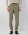 Pantalón separate técnico caqui - Hombre | Roberto Verino
