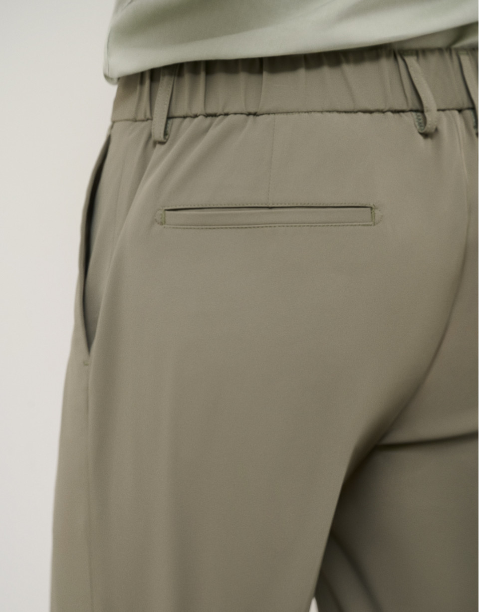 Khaki technical separate trousers - Man | Roberto Verino