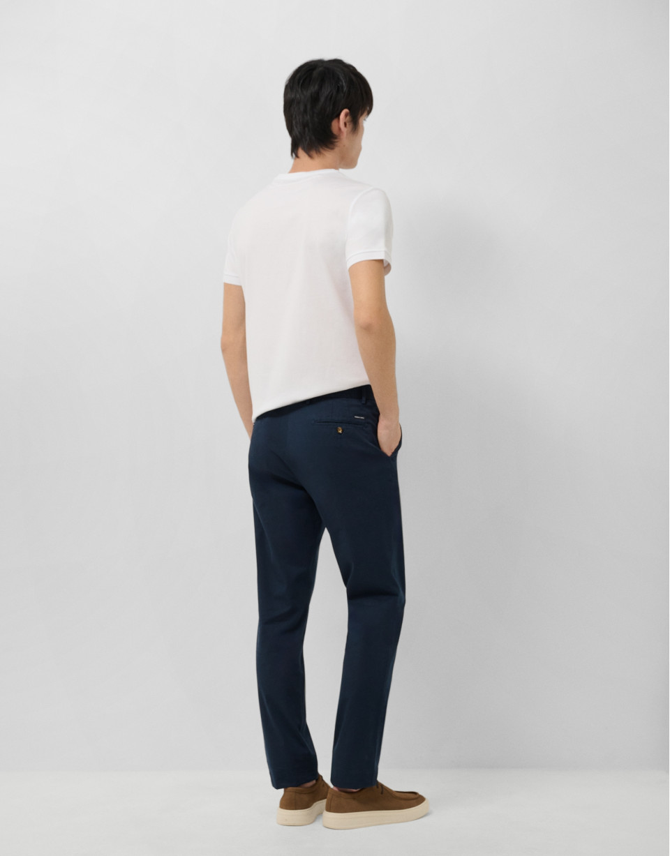 Pantalón chino tintado marino - Hombre | Roberto Verino