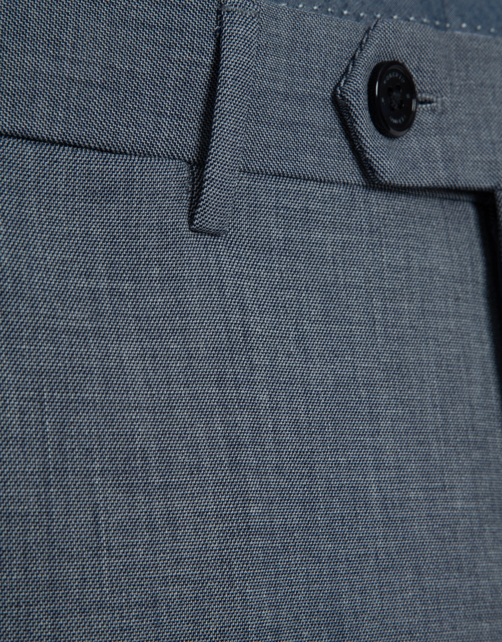 Plain ink blue faux separate trousers - Man | Roberto Verino