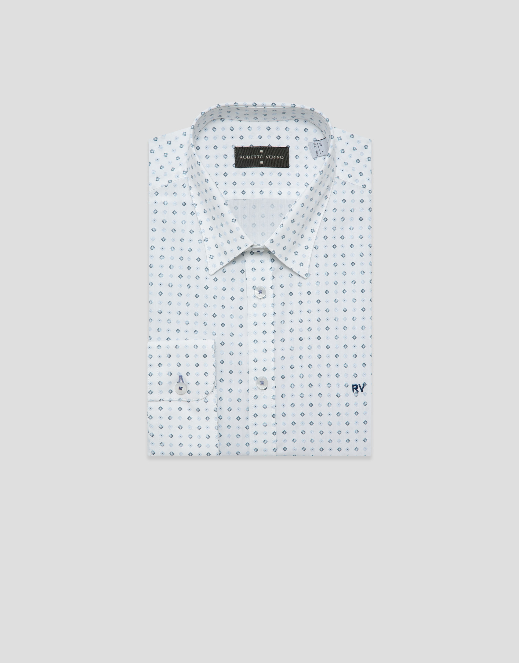 Camisa sport regular fit estampado ... | Roberto Verino