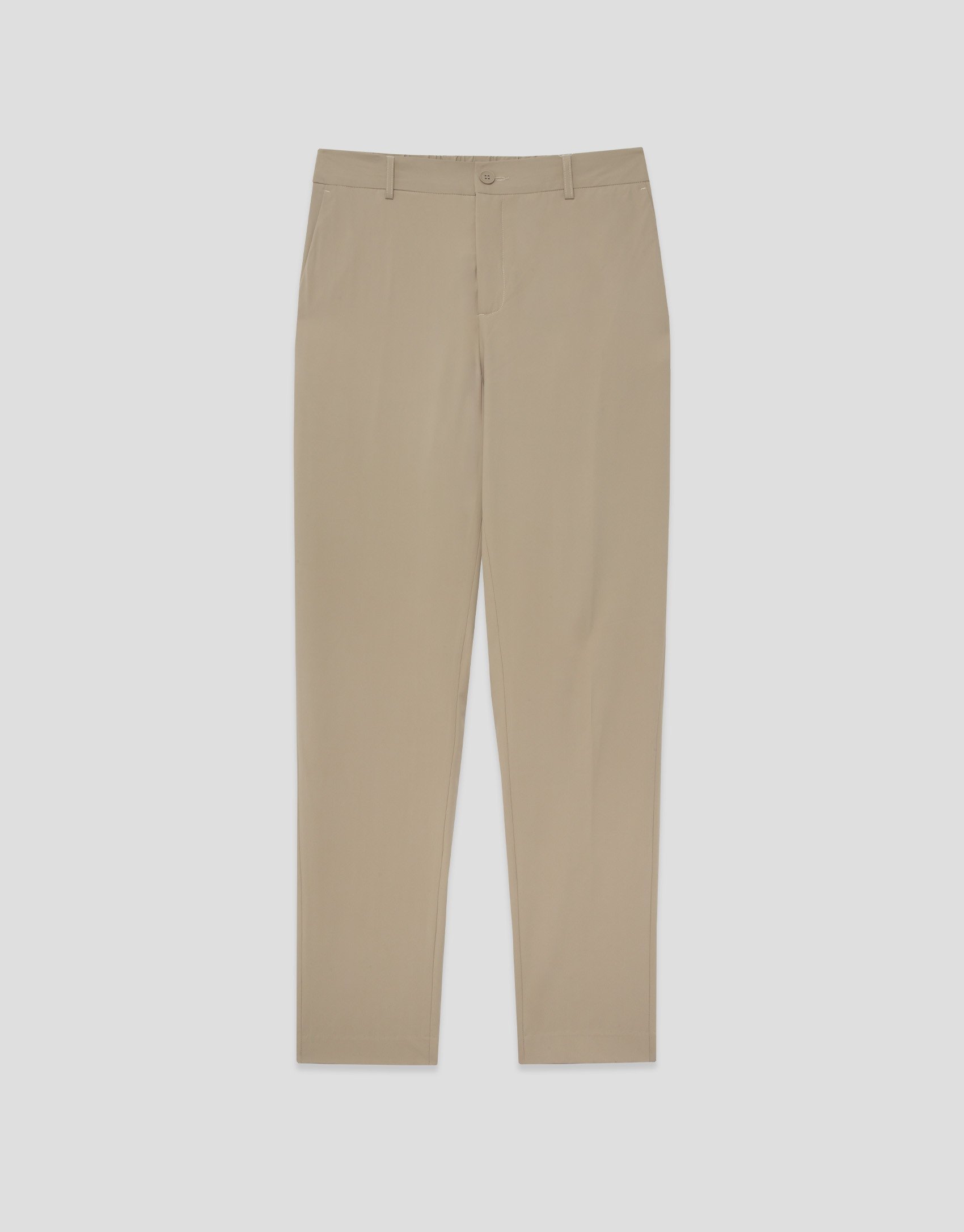 Pantalón separate liso técnico beige - Hombre | Roberto Verino