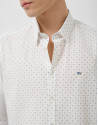 Camisa sport regular fit estampado ... | Roberto Verino