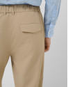 Pantalón separate liso técnico beige - Hombre | Roberto Verino