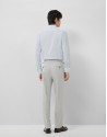 Pantalón gris melange hebillas - Hombre | Roberto Verino