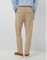 Pantalón separate liso técnico beige - Hombre | Roberto Verino