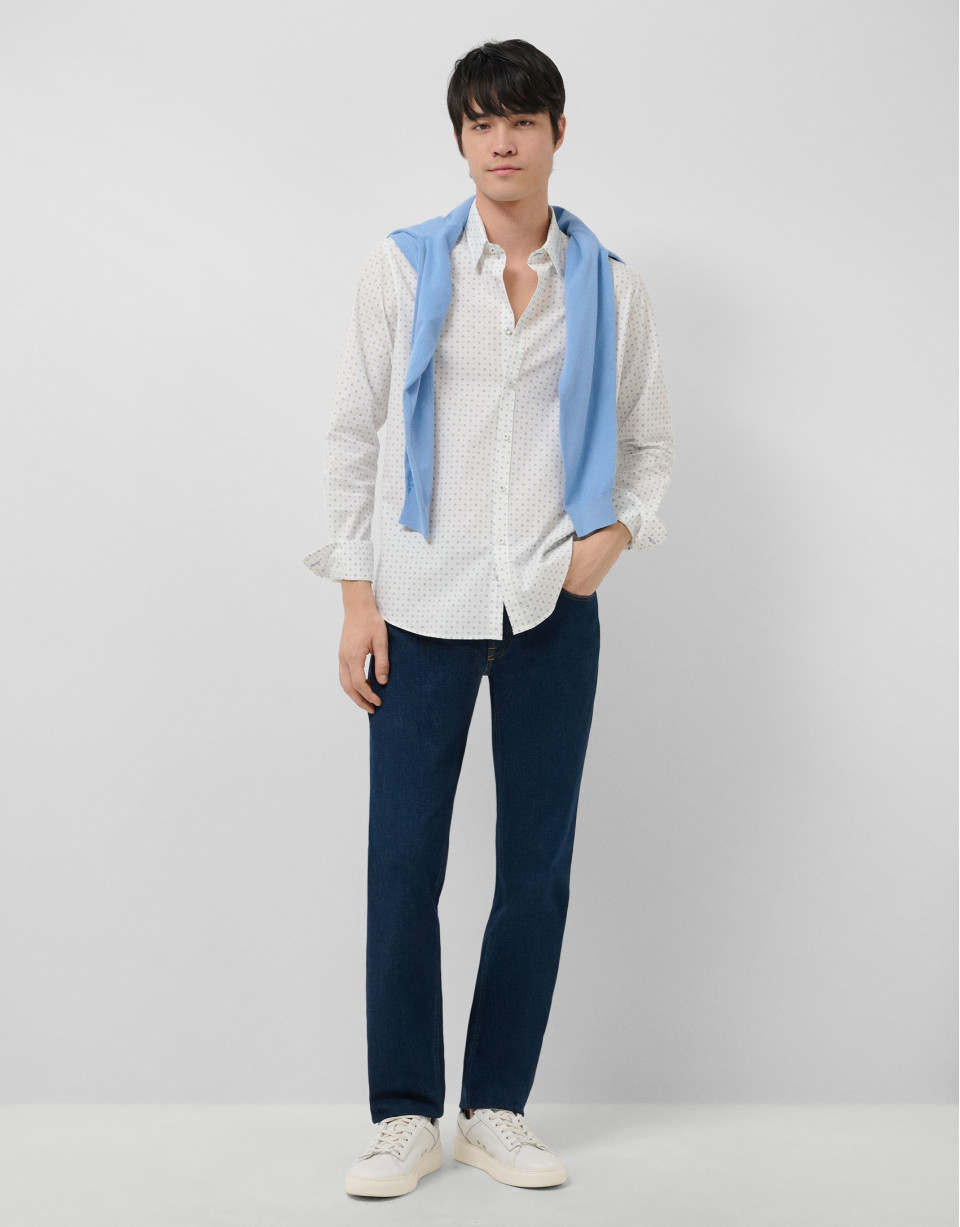 Camisa sport regular fit estampado ... | Roberto Verino