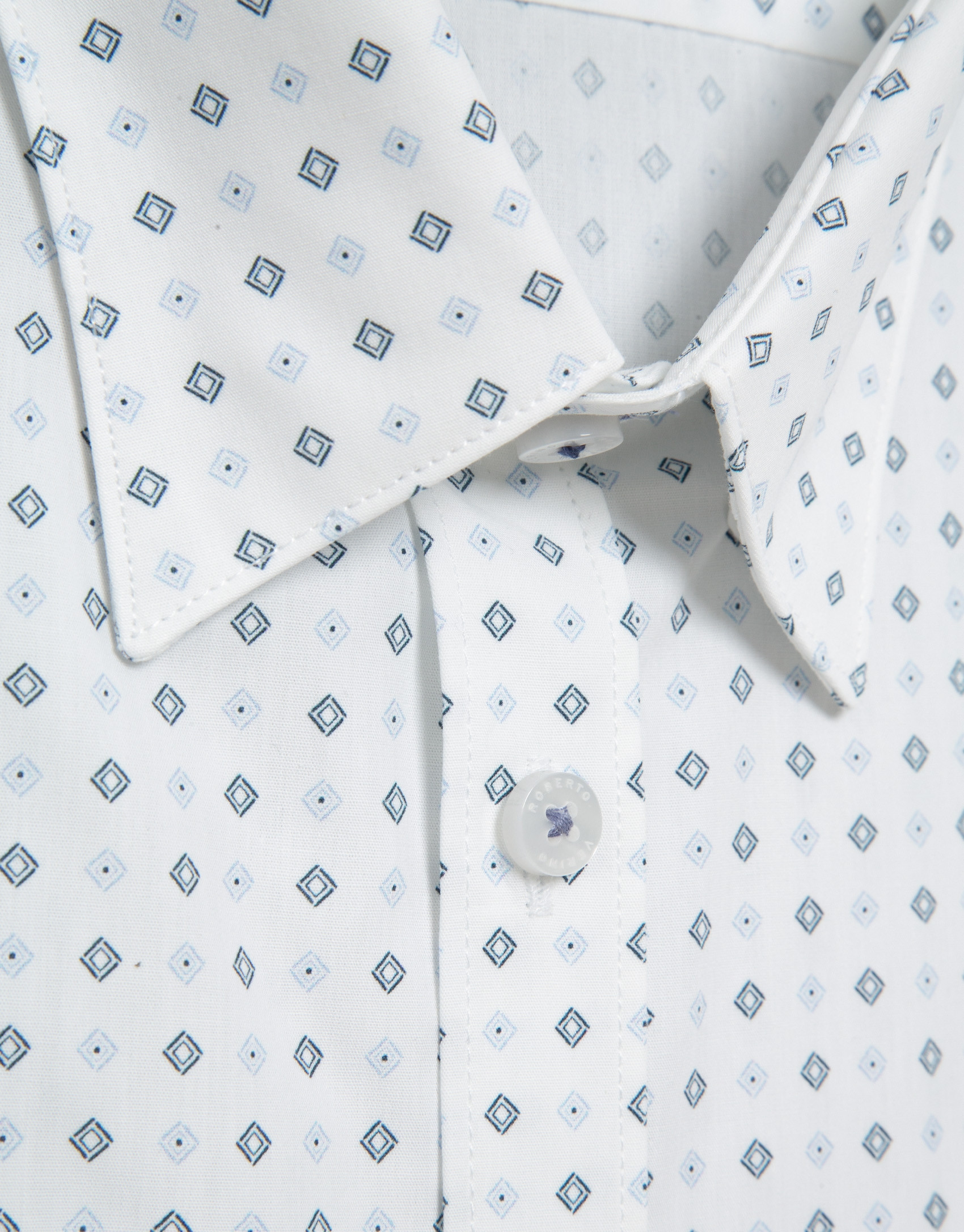 Camisa sport regular fit estampado ... | Roberto Verino