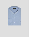 Regular fit light blue Oxford shirt - Man | Roberto Verino