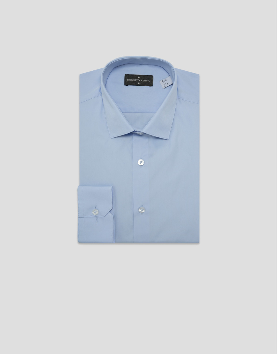 Camisa vestir celeste - Hombre - PV2025 | Roberto Verino