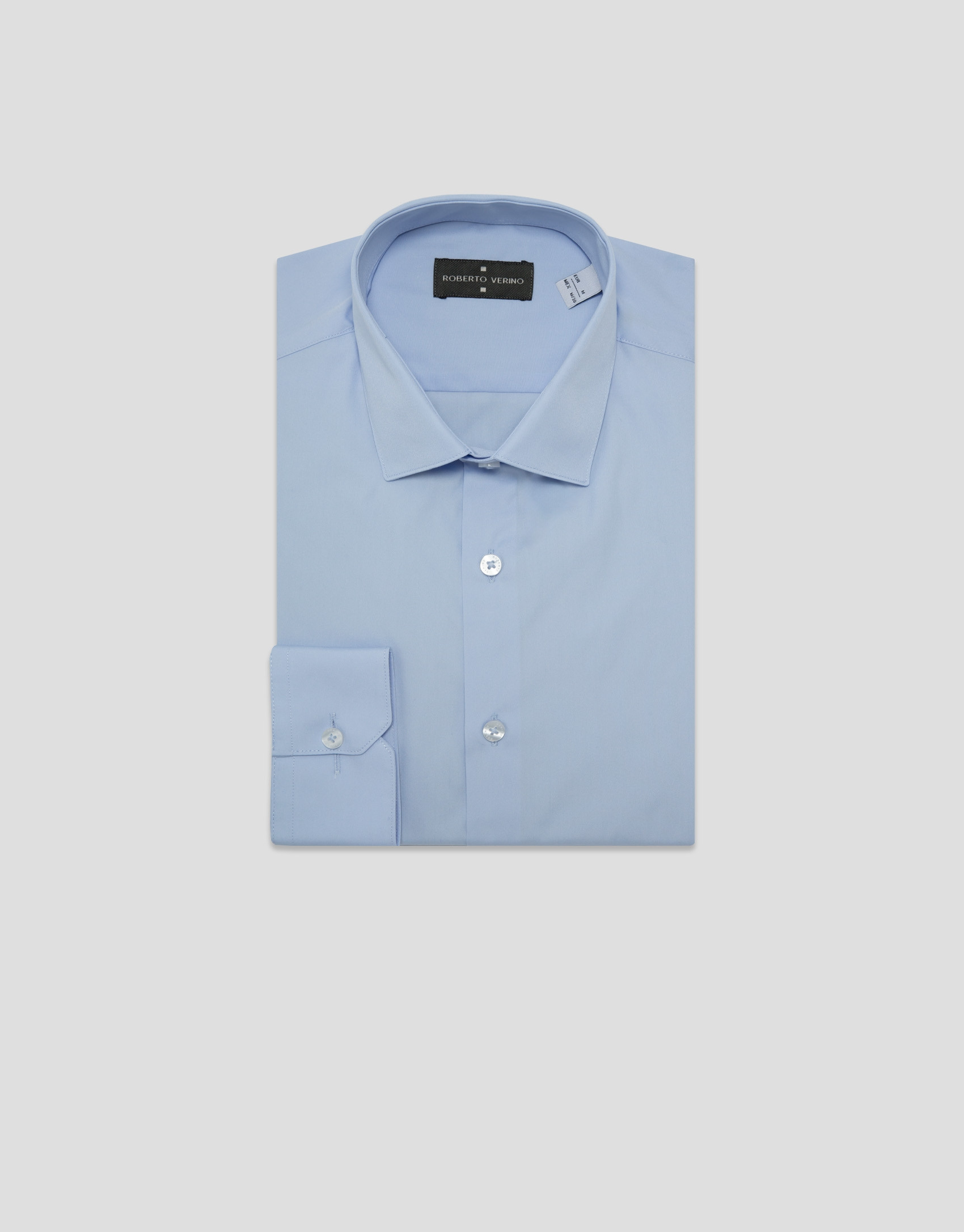 Camisa vestir celeste - Hombre - PV2025 | Roberto Verino