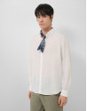 Camisa sport regular lino blanco - Hombre | Roberto Verino