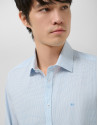 Camisa sport slim fit estampado geométrico ... | Roberto Verino