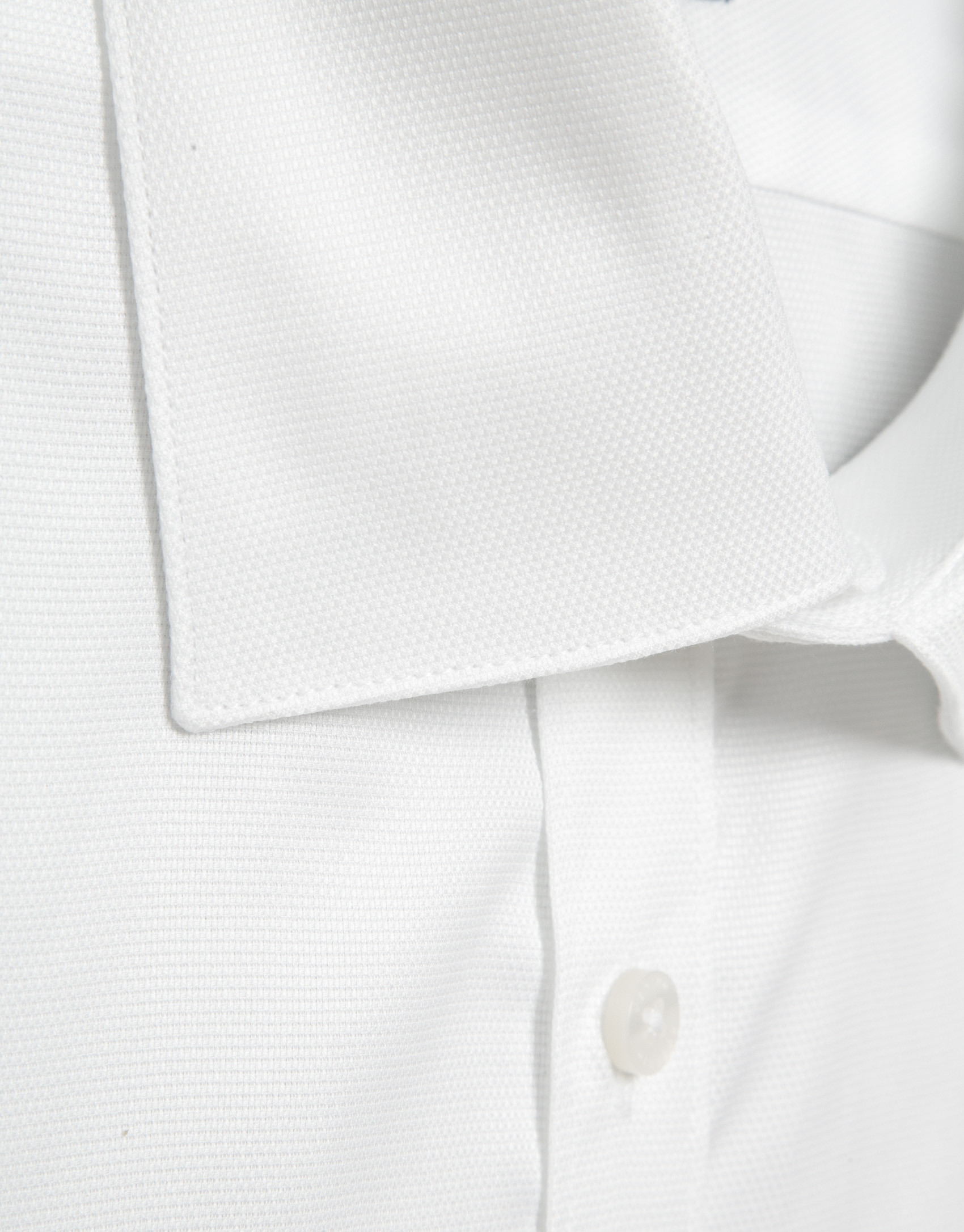 Camisa sport slim fit microestructura blanca | Roberto Verino