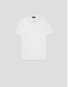 Polo piqué técnico cremallera blanco - Hombre | Roberto Verino