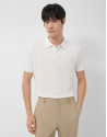 White short-sleeved piqué polo shirt - Man | Roberto Verino