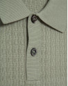 Polo tricotado estructura caqui claro - Hombre | Roberto Verino