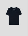 Camiseta manga corta tricotada marino - Hombre | Roberto Verino