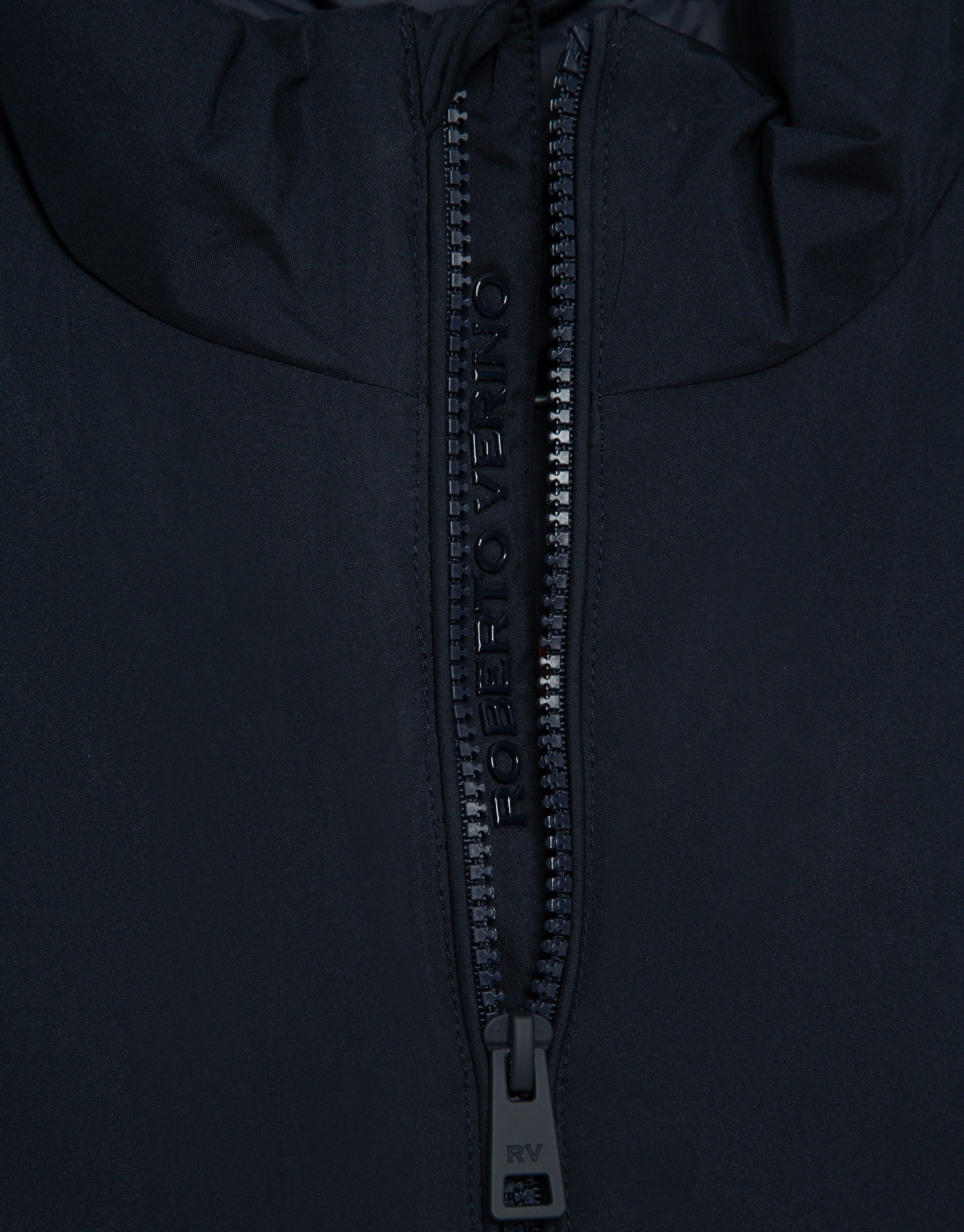 Navy blue padded gilet - Man - SS2026 | Roberto Verino