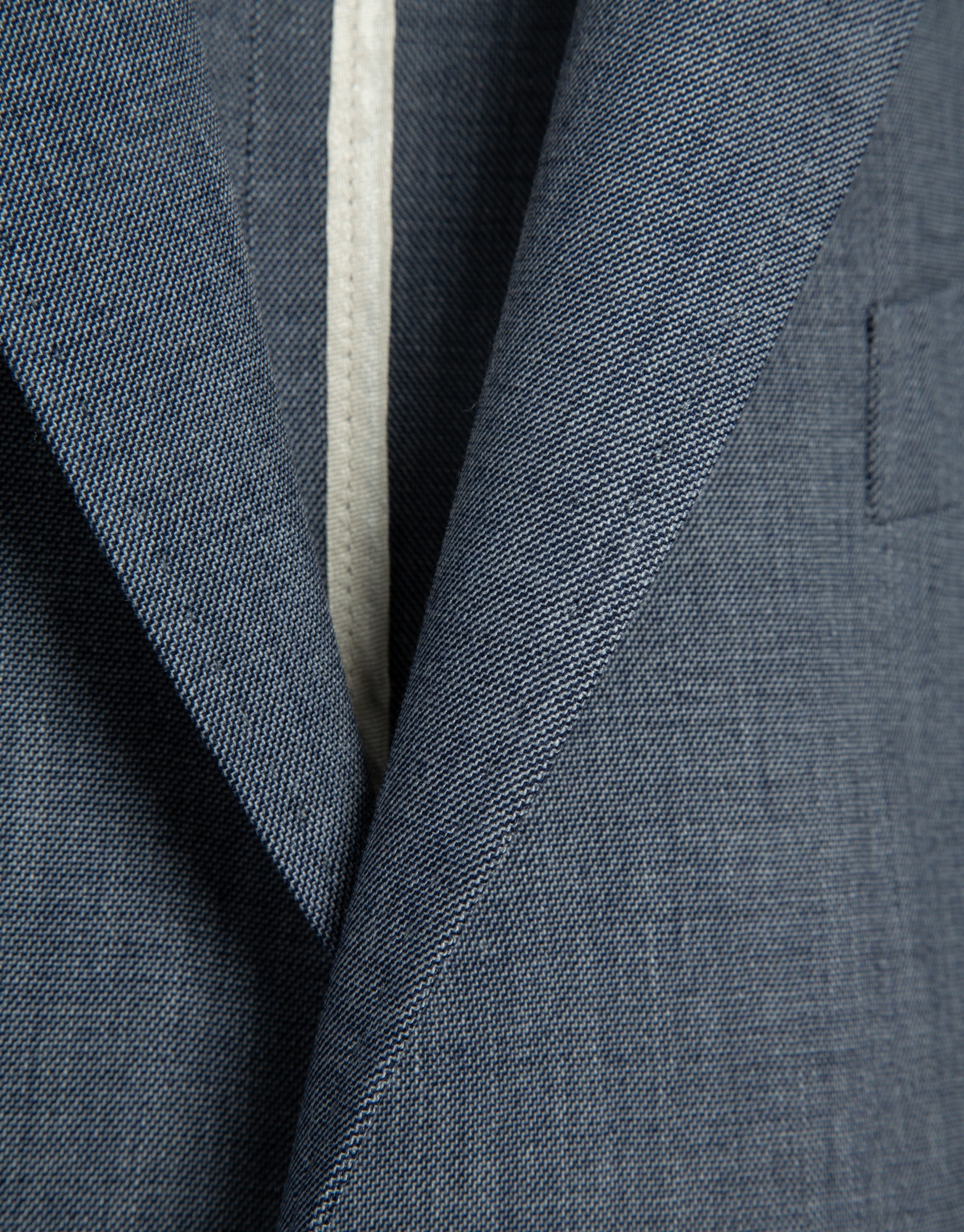 Separate comfort faux smooth navy blue jacket | Roberto Verino