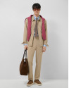 Beige technical separate overshirt - Man | Roberto Verino