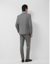Traje half canvas slim fit falso liso gris ... | Roberto Verino