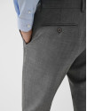 Traje half canvas slim fit falso liso gris ... | Roberto Verino