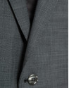 Traje half canvas slim fit falso liso gris ... | Roberto Verino