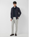 Parka cuatro bolsillos azul marino - Hombre | Roberto Verino