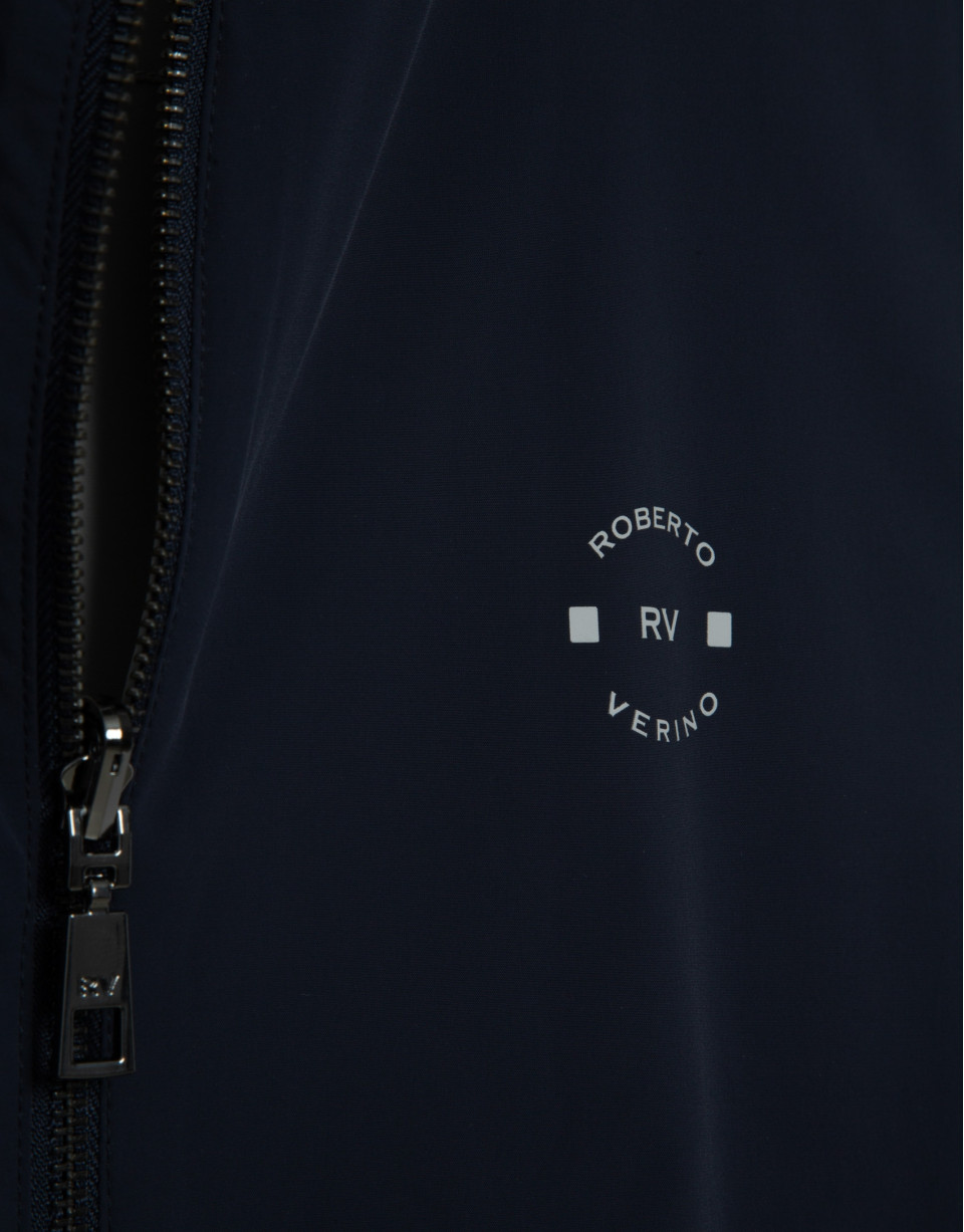 Reversible navy/grey jacket - Man - SS2026 | Roberto Verino