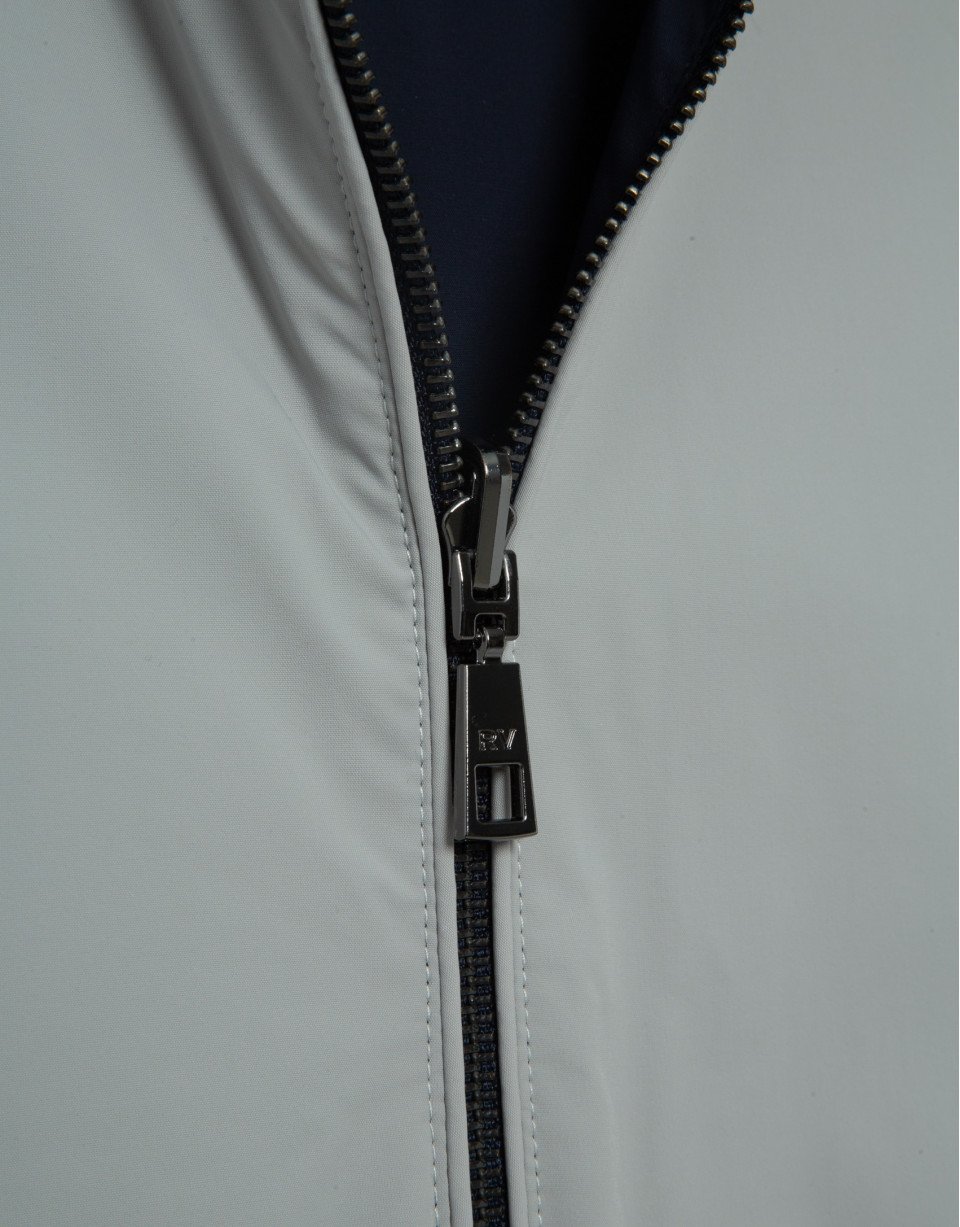 Reversible navy/grey jacket - Man - SS2026 | Roberto Verino