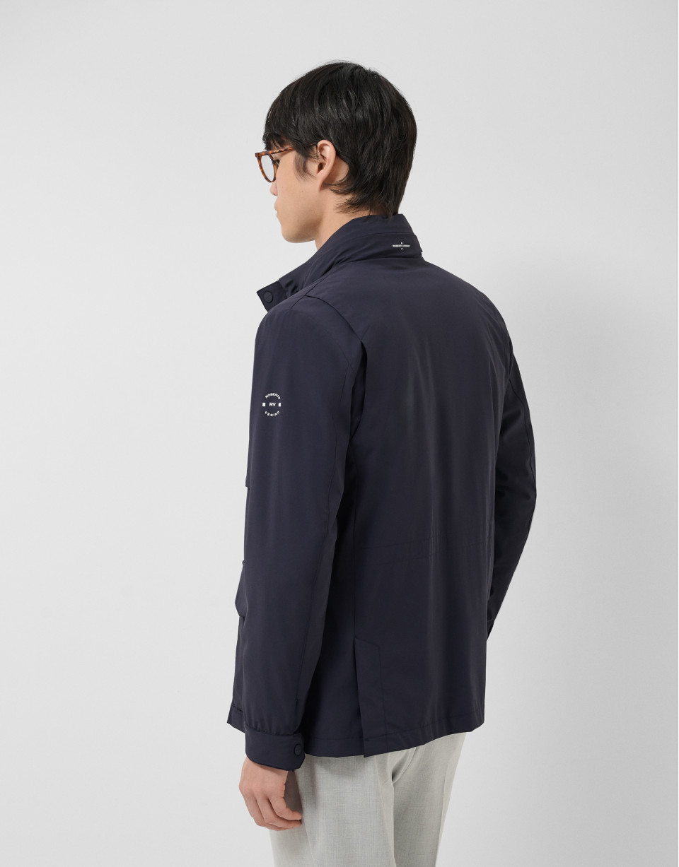 Parka cuatro bolsillos azul marino - Hombre | Roberto Verino