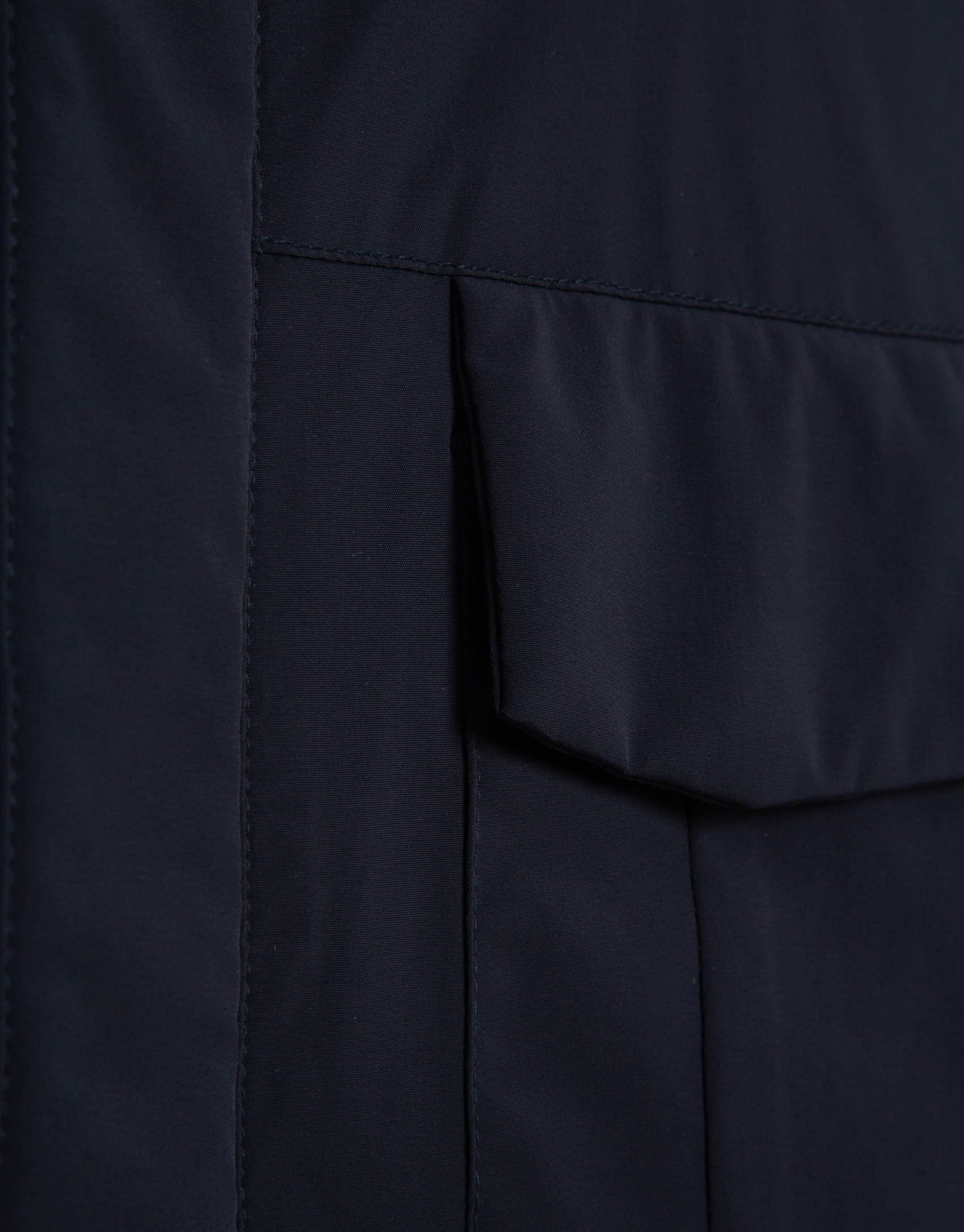 Parka cuatro bolsillos azul marino - Hombre | Roberto Verino