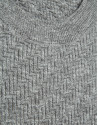 Jersey estructura algodón/lino gris melange | Roberto Verino
