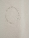 Sudadera visón logo a tono en pecho - Hombre | Roberto Verino