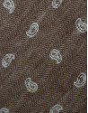 Corbata de seda/lino espiga con jacquard ... | Roberto Verino