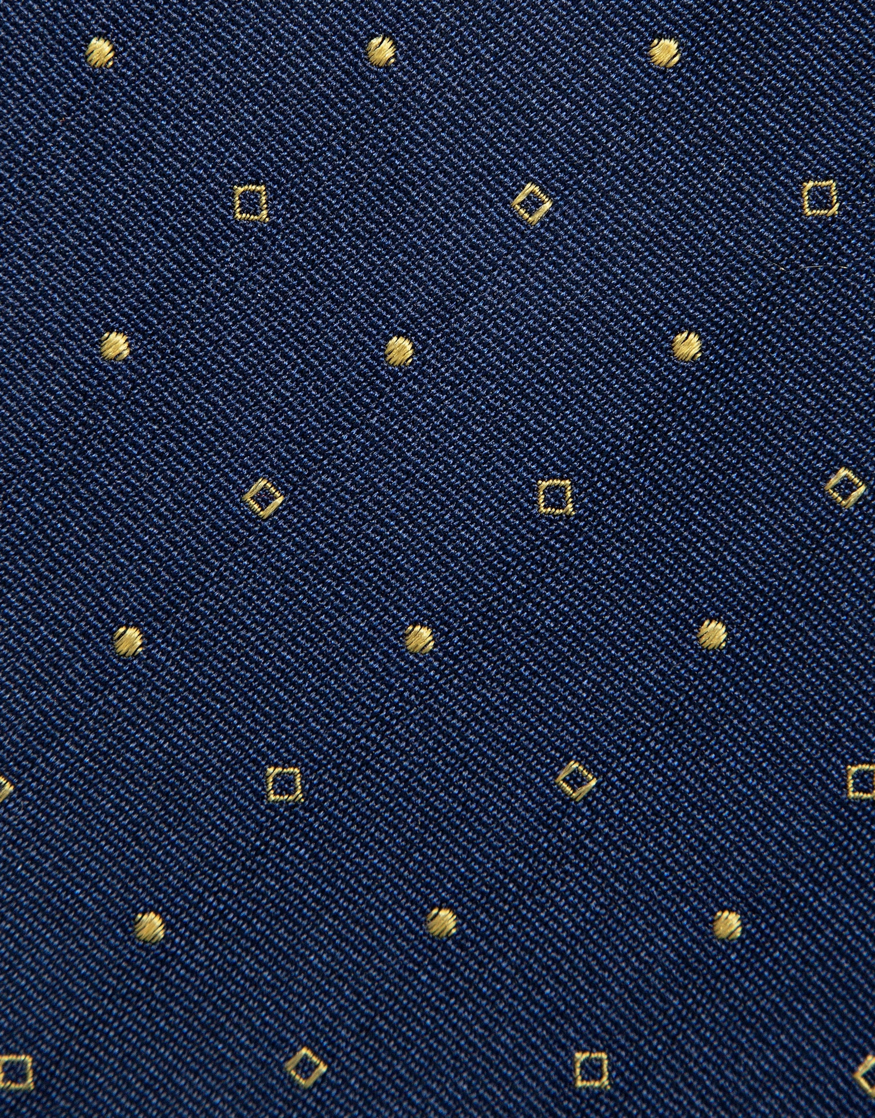 Corbata seda azul con jacquard geométrico ... | Roberto Verino