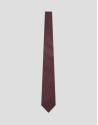 Corbata seda jacquard geométrico rosas - Hombre | Roberto Verino