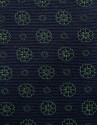 Corbata seda marino con jacquard geométrico ... | Roberto Verino