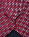 Corbata seda jacquard geométrico rosas - Hombre | Roberto Verino