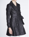 Black tech flowing trench 
