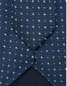 Corbata seda marino jacquard blanco - Hombre | Roberto Verino